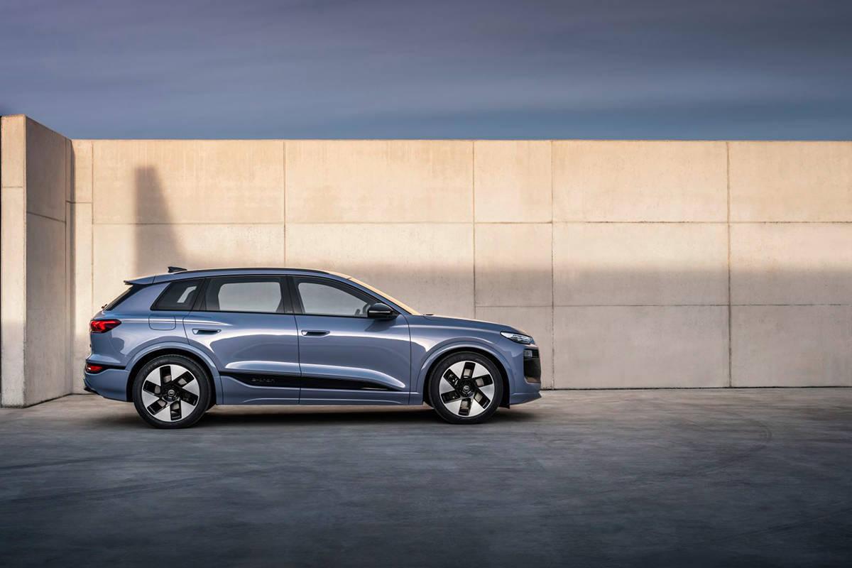 吾与纯电macan孰美 实拍奥迪q6l e-tron/2025交付