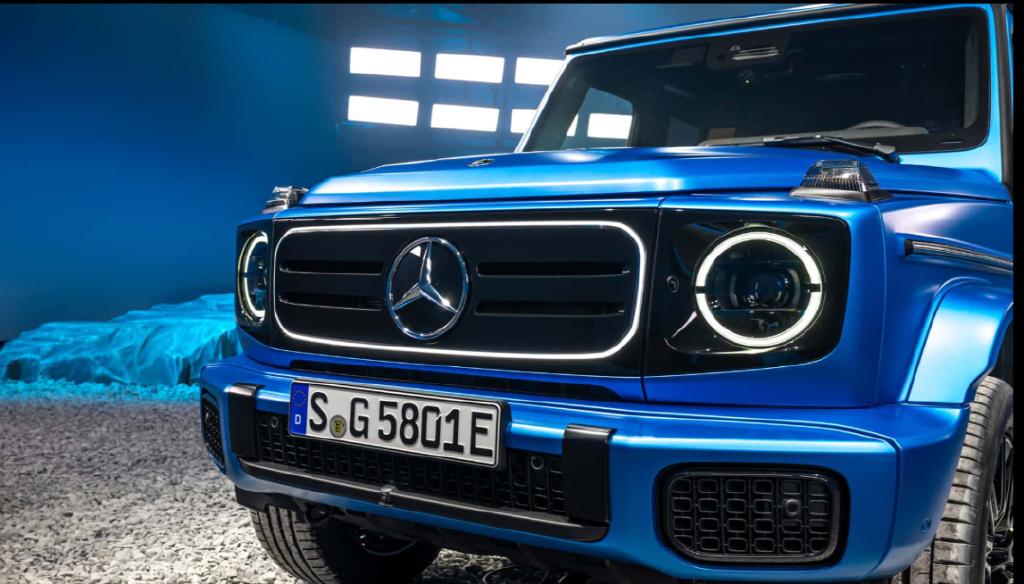 v8发动机换电机!油改电实锤?奔驰纯电g级沦为“杂牌车”