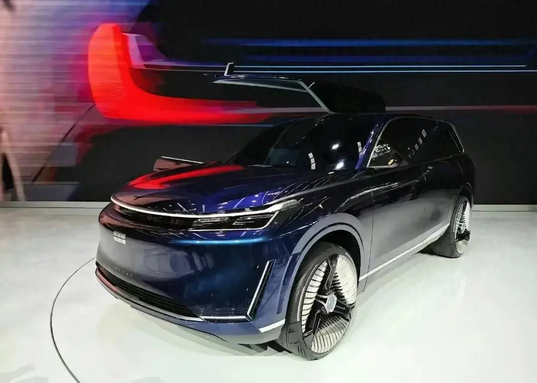 “最便宜”中大型suv!吉利银河星舰概念车曝光,最晚年内上市