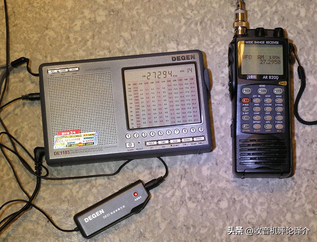 德劲1103和索尼sw40收音机大比拼